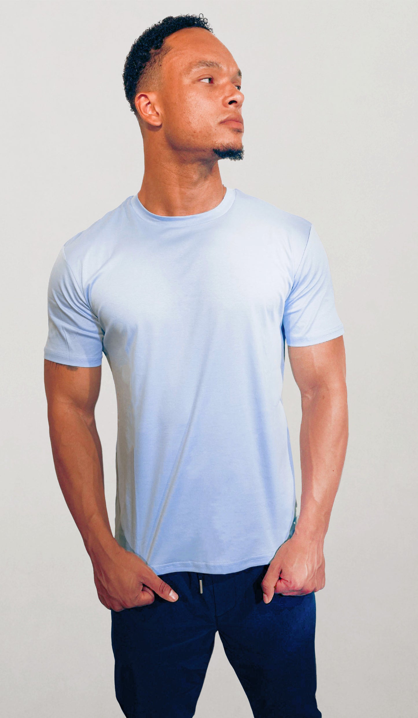 MUMO T-SHIRT LIGHT BLUE