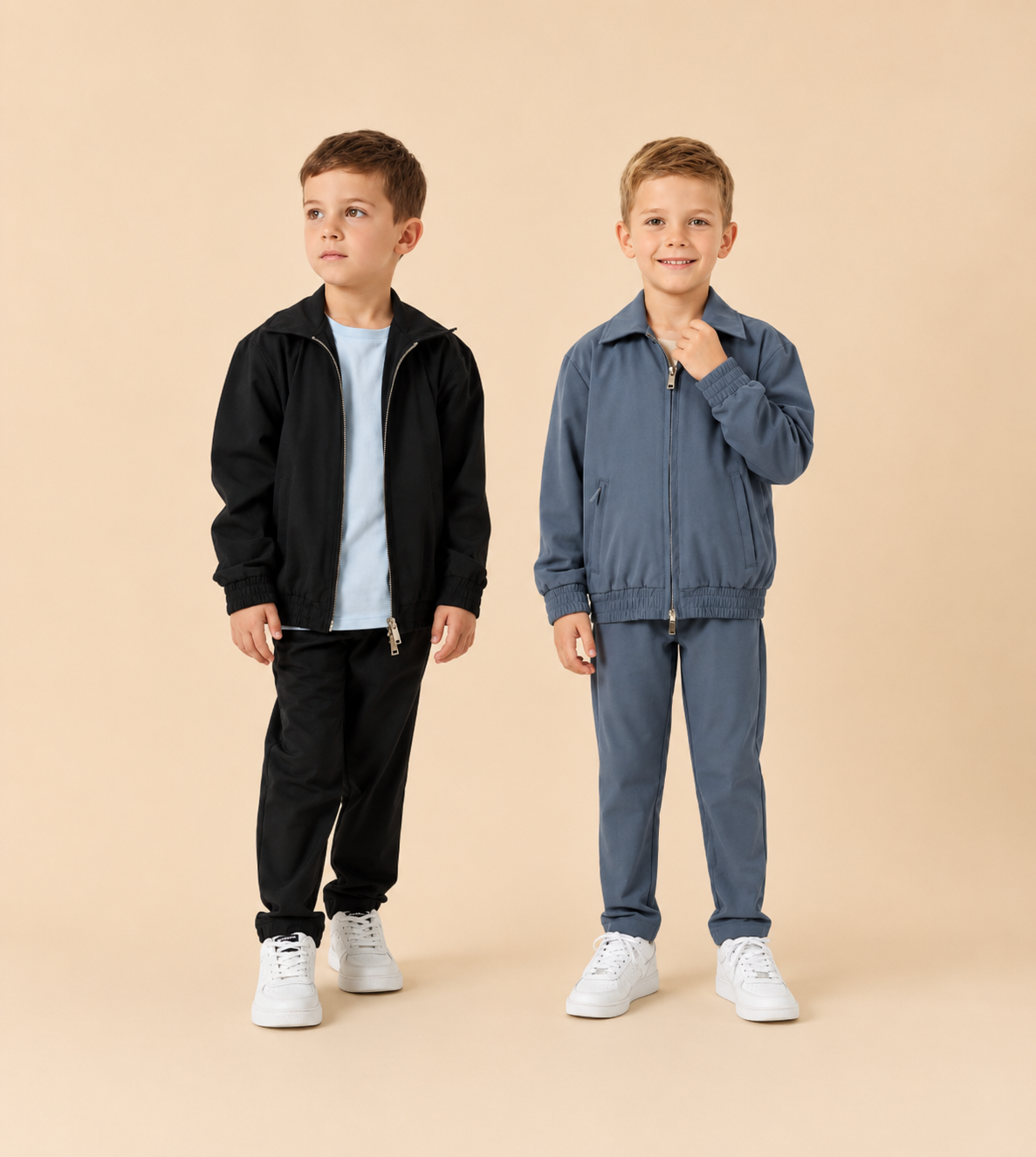 MUMO TECHSUIT BLACK KIDS