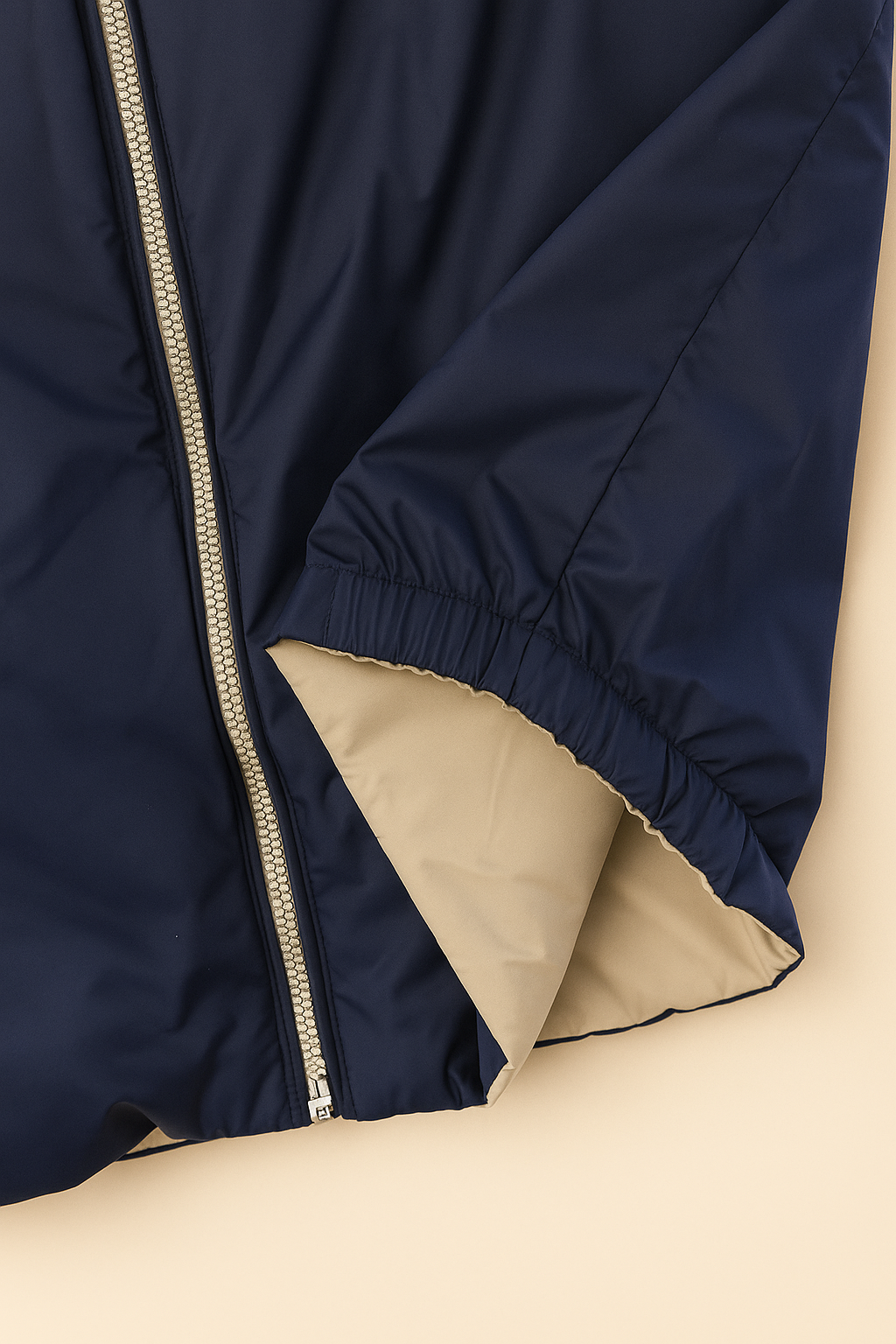 MUMO REVERSIBLE GILET BLEU