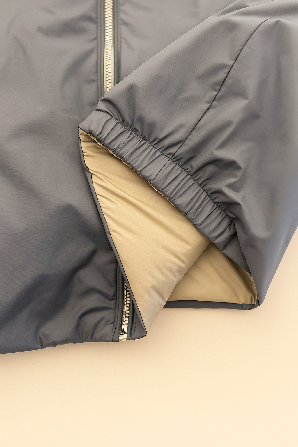 MUMO REVERSIBLE GILET GREY