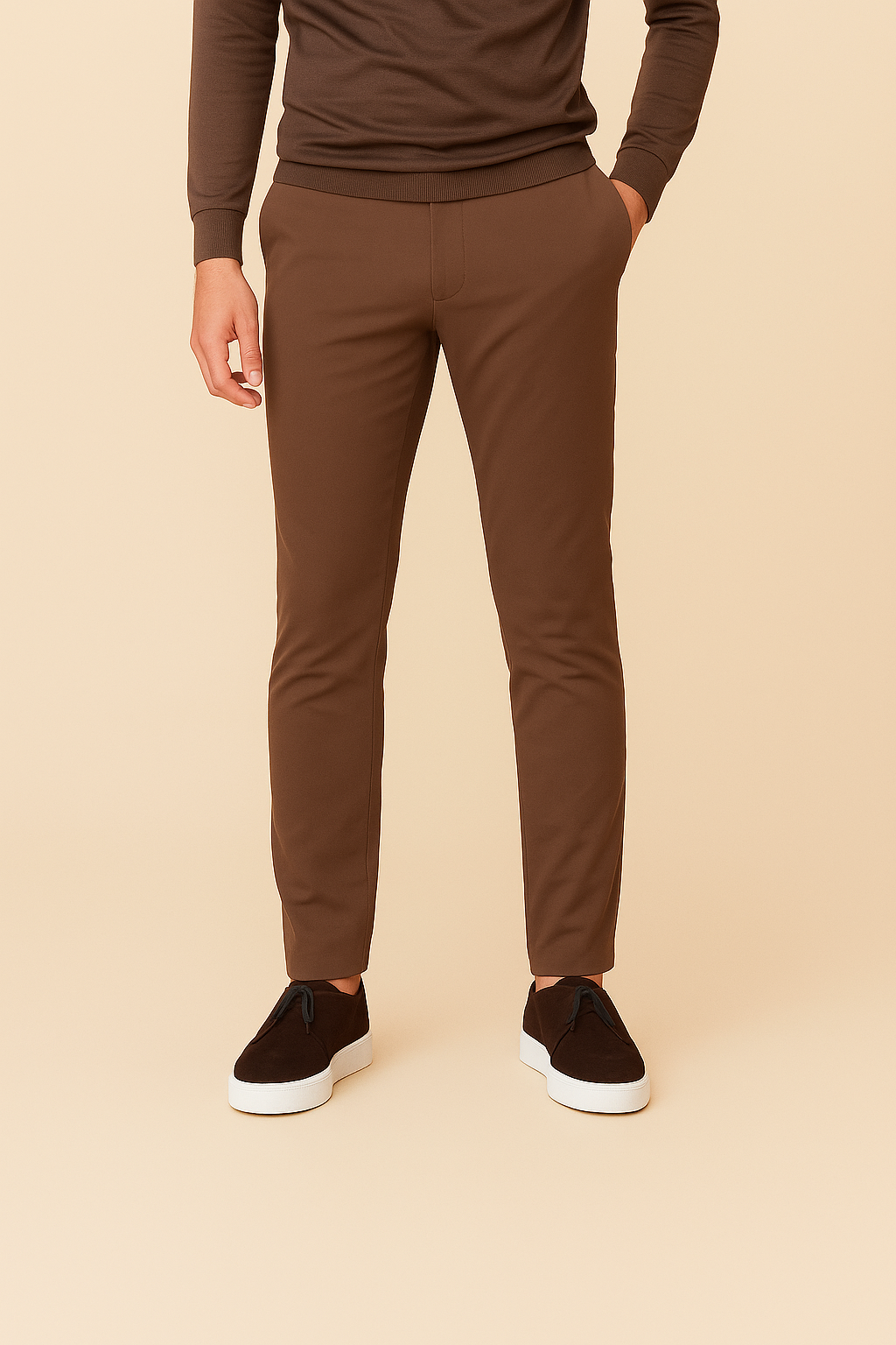 MUMO TROUSERS BROWN
