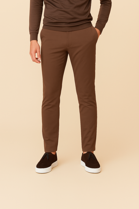MUMO TROUSERS BROWN