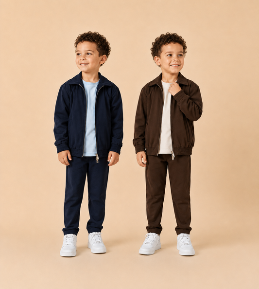 MUMO TECHSUIT BROWN KIDS