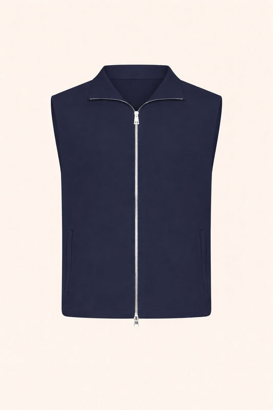TECH GILET BLEU