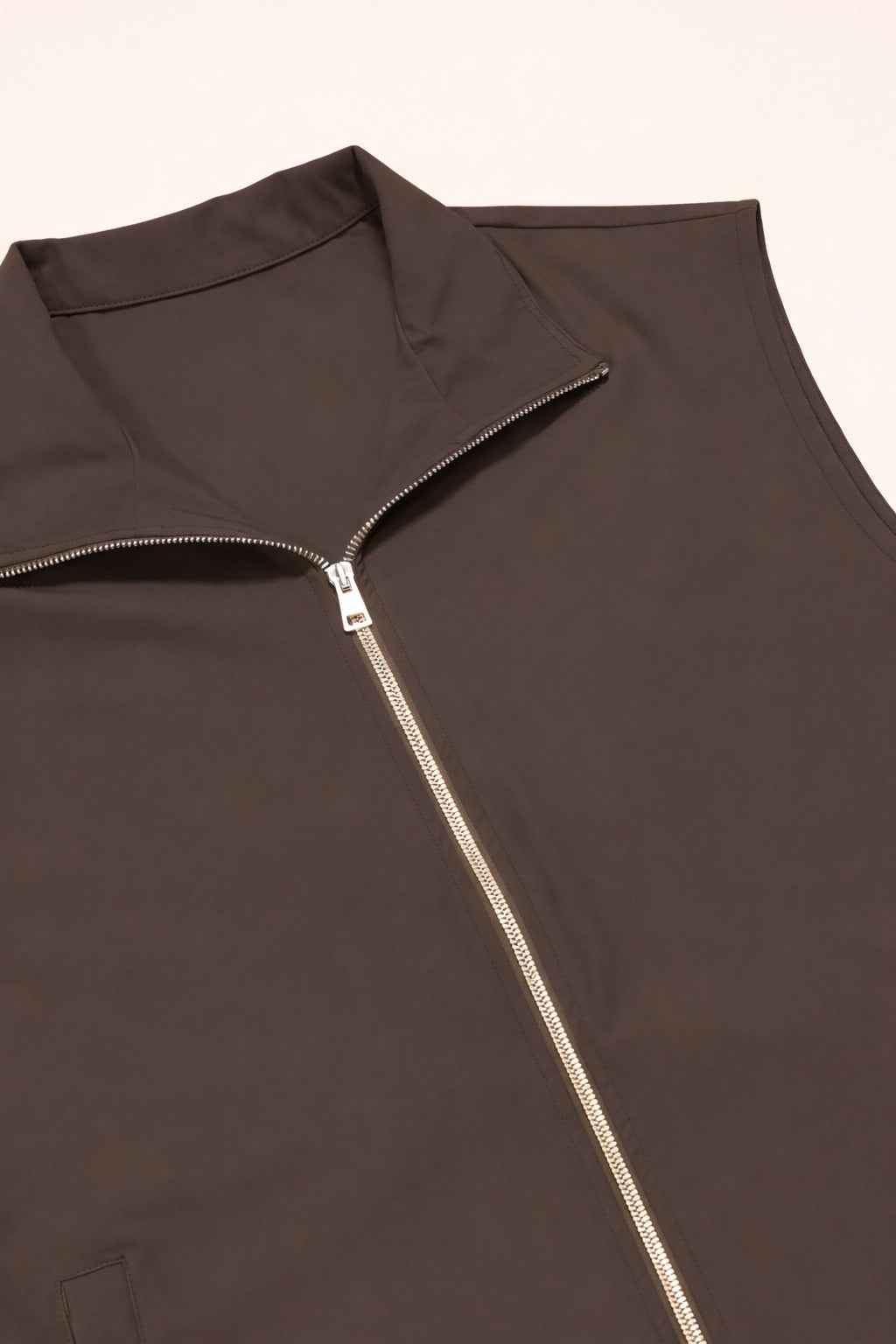 TECH GILET BROWN
