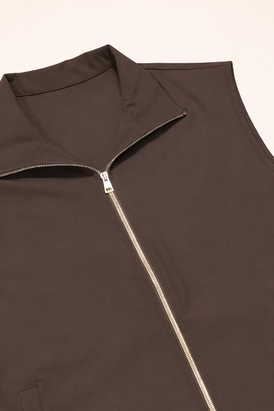 TECH GILET BROWN
